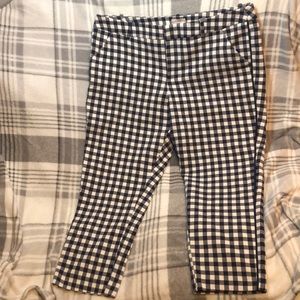 Merona Plaid Capri Pant size 16